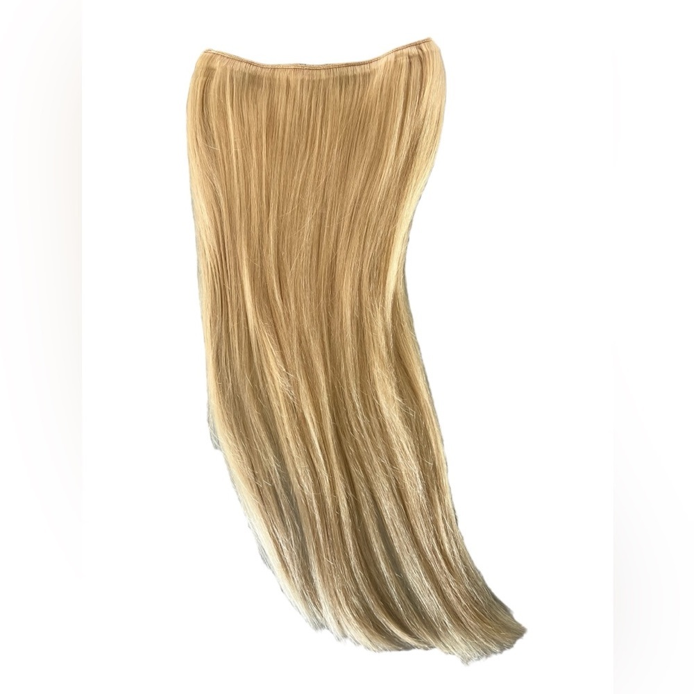 Blonde Glam Seamless Halo Hair Extensions  22”